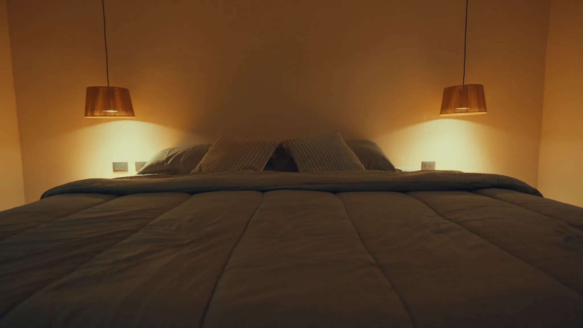 La habitación de noche