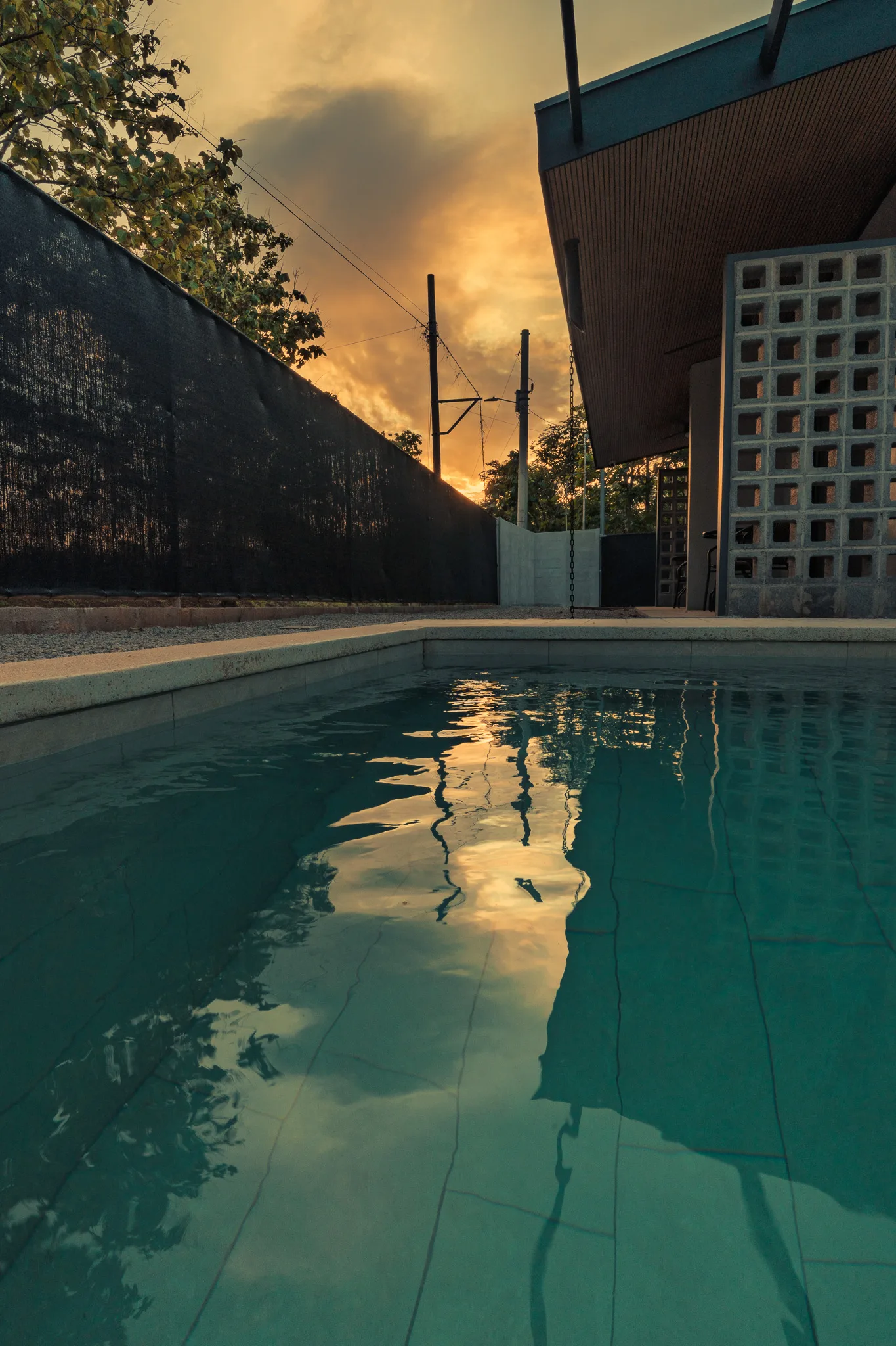 La piscina